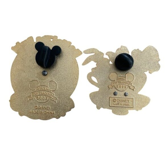 Disney Pins Set of 2 The Mad Tea Party Spinner and Teacup 2005 EUC - Picture 9 of 10